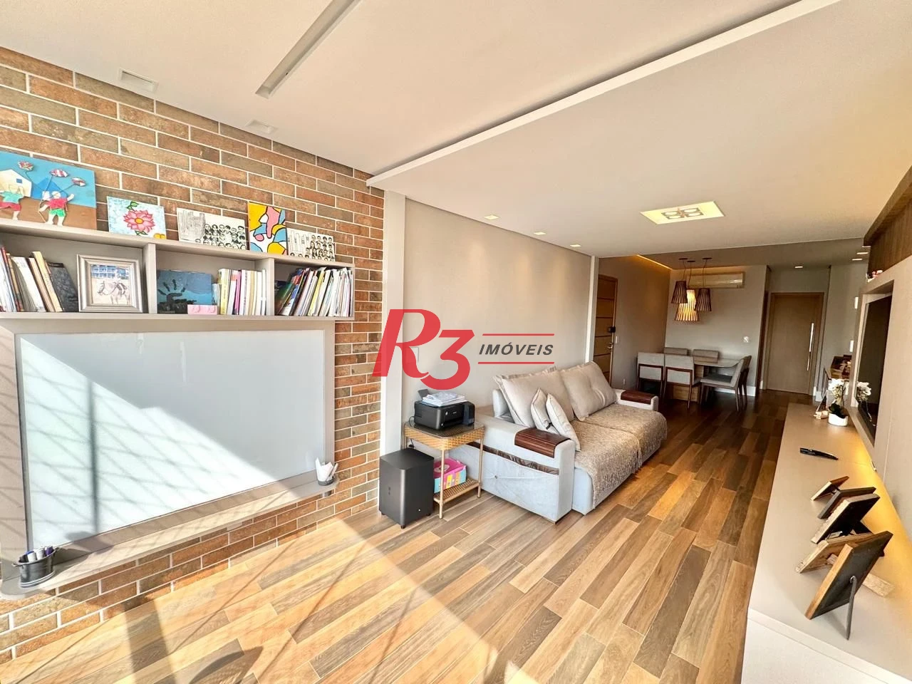 Apartamento com 3 dormitórios para alugar, 127 m² por R$ 15.000,00/mês - Boqueirão - Santos/SP