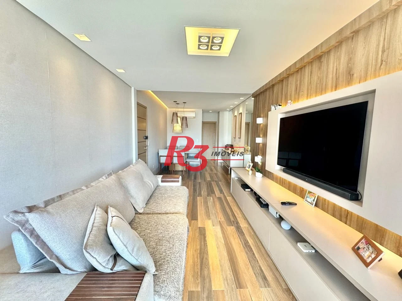 Apartamento com 3 dormitórios para alugar, 127 m² por R$ 15.000,00/mês - Boqueirão - Santos/SP