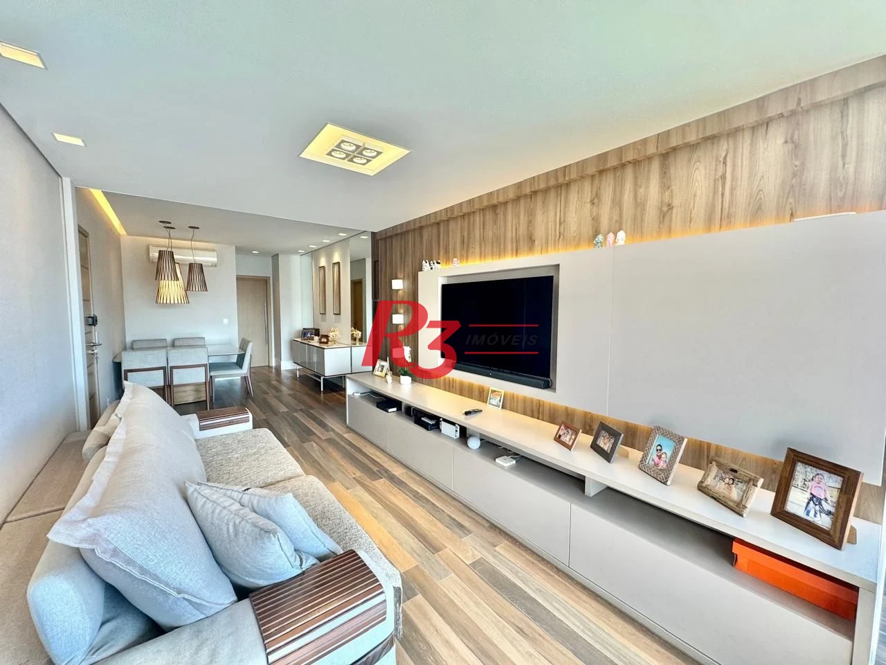 Apartamento com 3 dormitórios para alugar, 127 m² por R$ 15.000,00/mês - Boqueirão - Santos/SP
