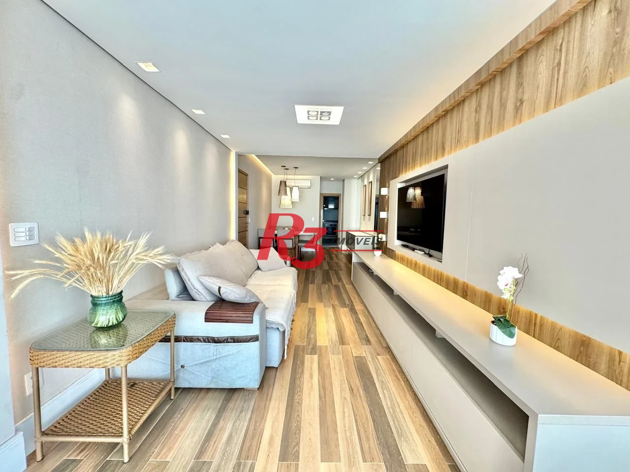 Apartamento para alugar, 127 m² por R$ 13.900,00/mês - Boqueirão - Santos/SP
