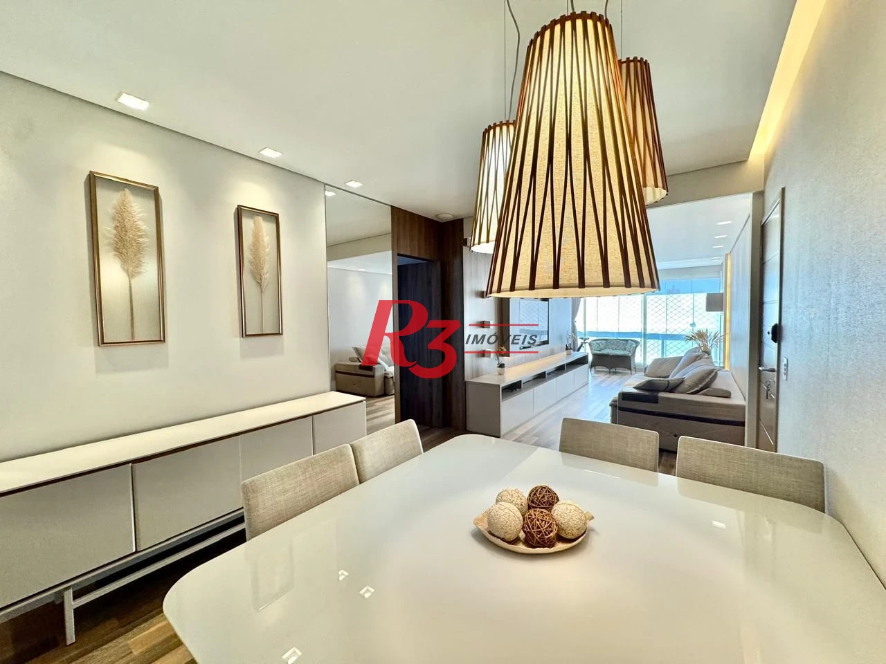 Apartamento para alugar, 127 m² por R$ 13.900,00/mês - Boqueirão - Santos/SP