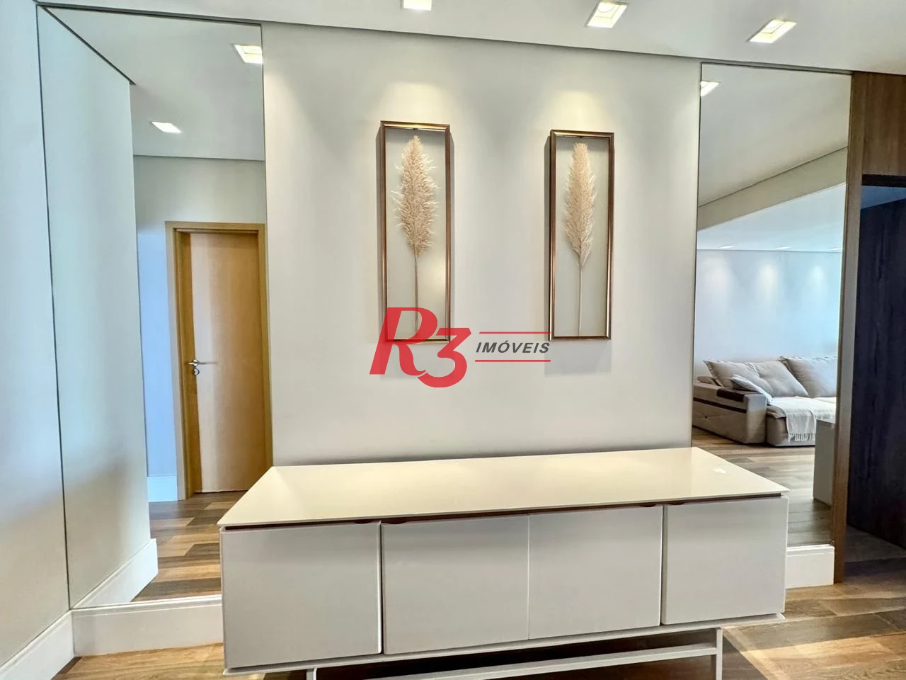 Apartamento para alugar, 127 m² por R$ 13.900,00/mês - Boqueirão - Santos/SP
