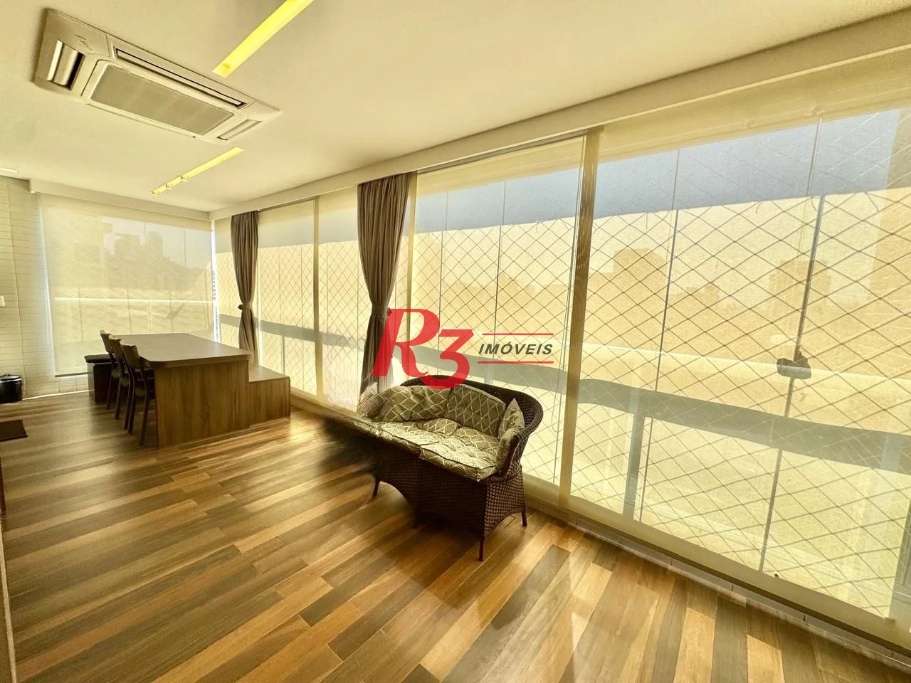 Apartamento para alugar, 127 m² por R$ 13.900,00/mês - Boqueirão - Santos/SP