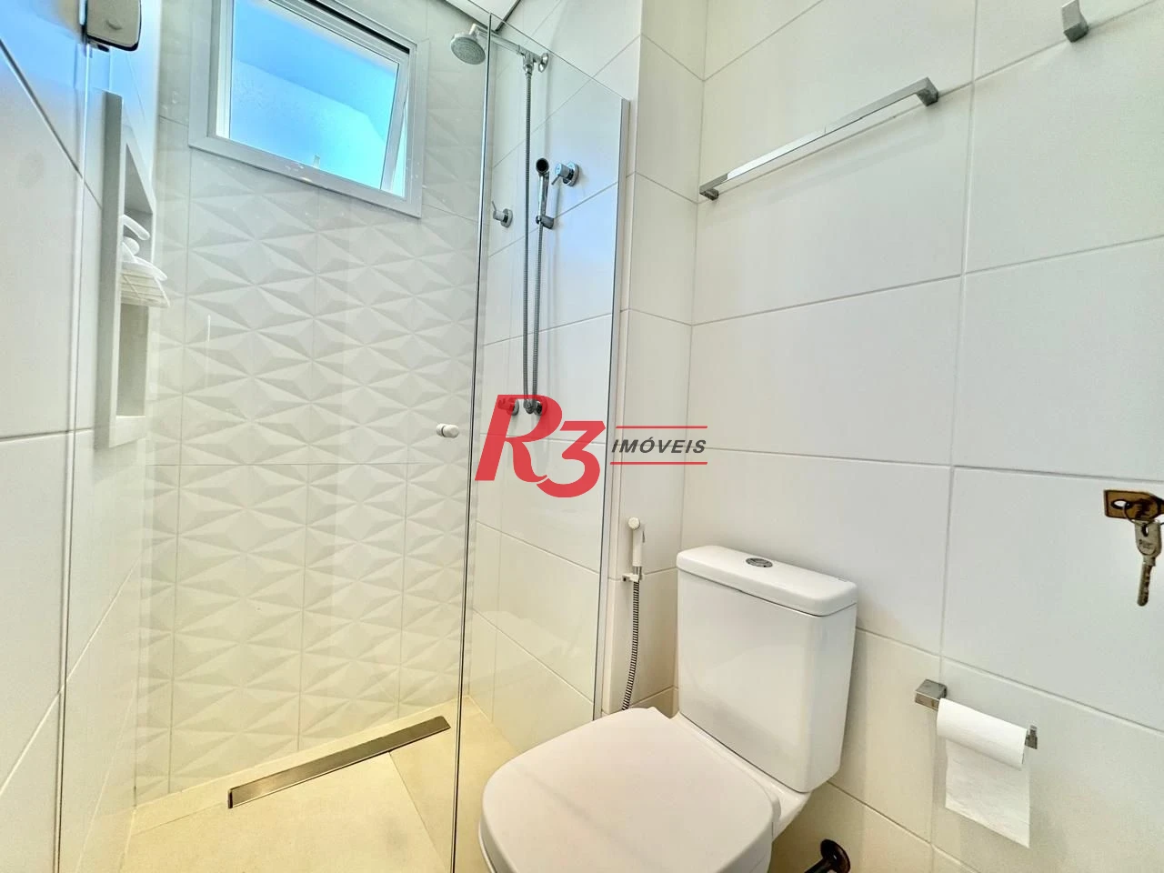 Apartamento para alugar, 127 m² por R$ 13.900,00/mês - Boqueirão - Santos/SP