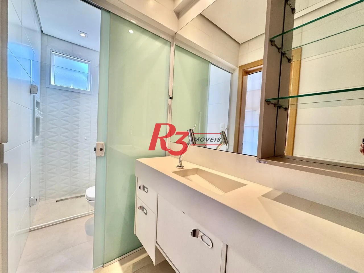 Apartamento para alugar, 127 m² por R$ 13.900,00/mês - Boqueirão - Santos/SP