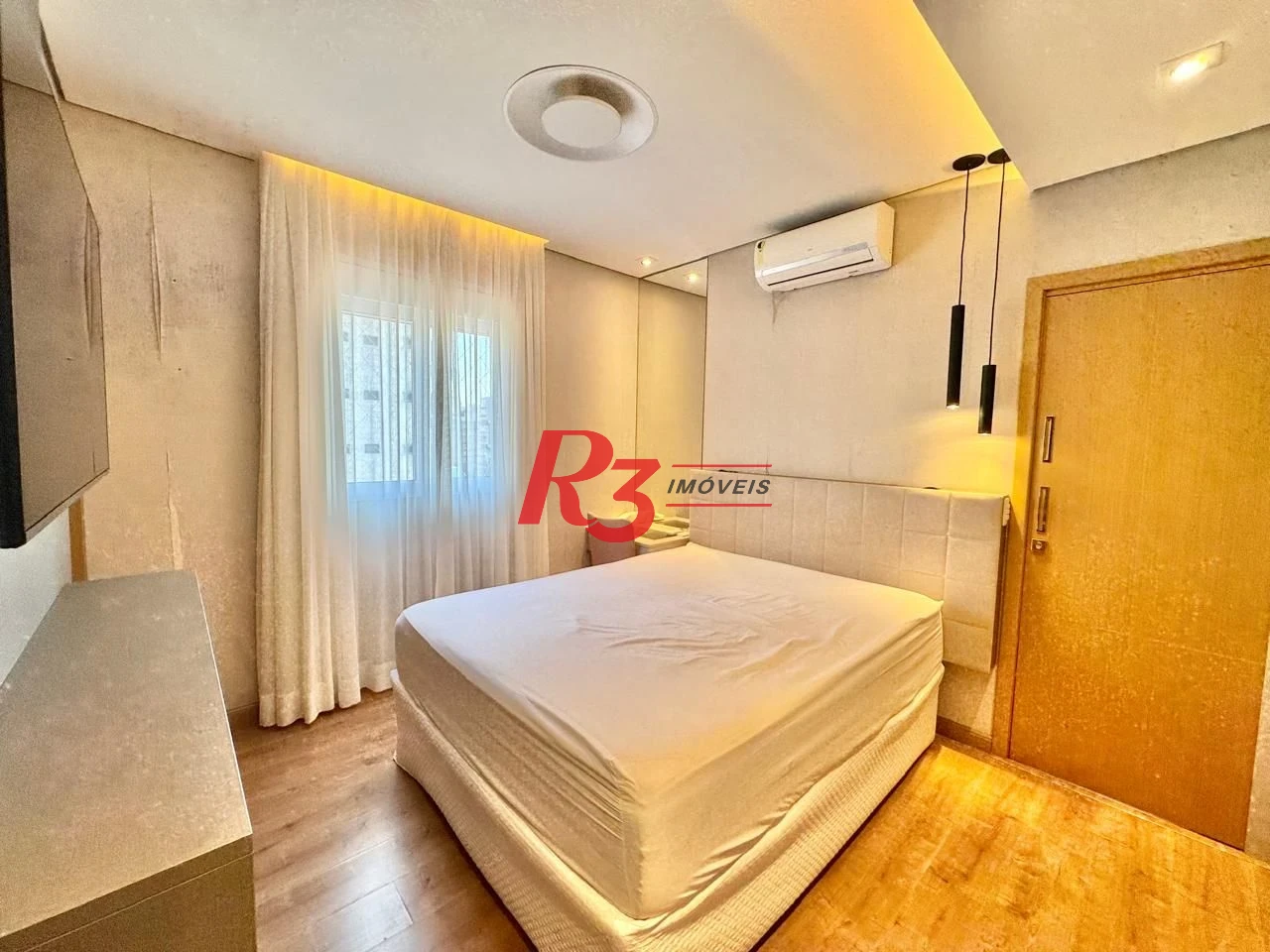 Apartamento para alugar, 127 m² por R$ 13.900,00/mês - Boqueirão - Santos/SP