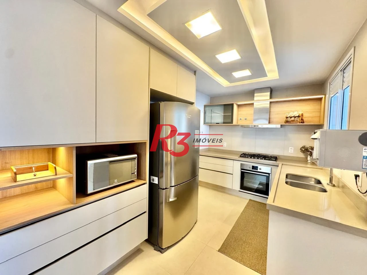 Apartamento para alugar, 127 m² por R$ 13.900,00/mês - Boqueirão - Santos/SP