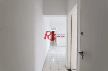 Apartamento com 2 dormitórios à venda, 83 m² por R$ 535.000,00 - Gonzaga - Santos/SP