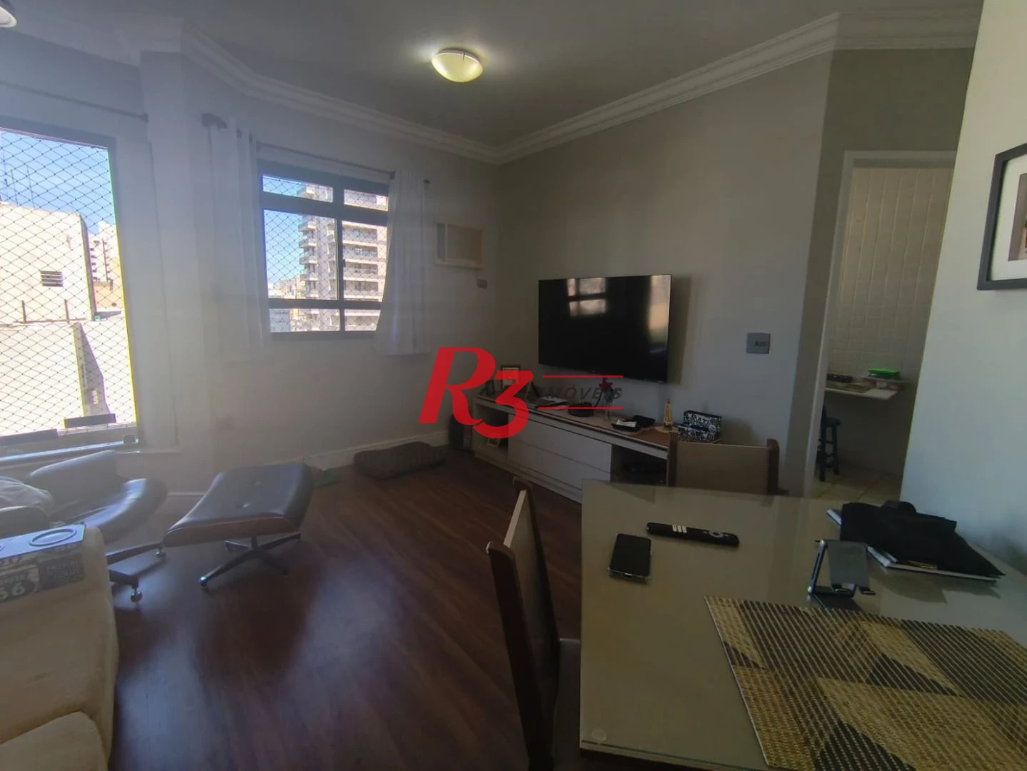 Apartamento com 1 dormitório à venda, 49 m² por R$ 600.000,00 - Boqueirão - Santos/SP