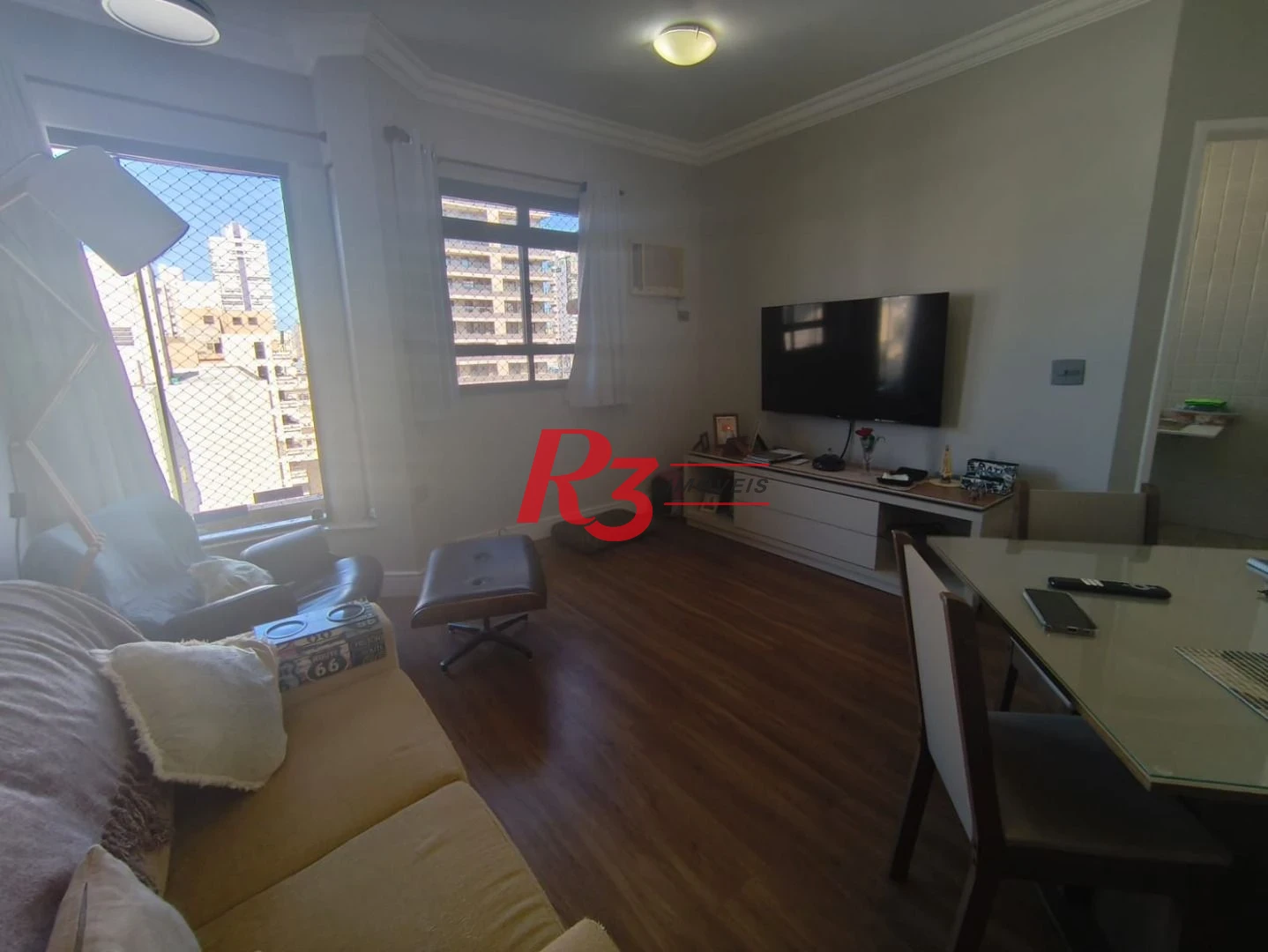 Apartamento com 1 dormitório à venda, 49 m² por R$ 600.000,00 - Boqueirão - Santos/SP
