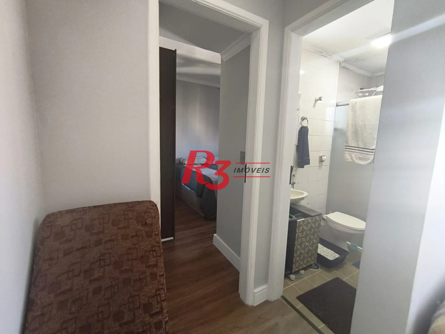 Apartamento com 1 dormitório à venda, 49 m² por R$ 600.000,00 - Boqueirão - Santos/SP