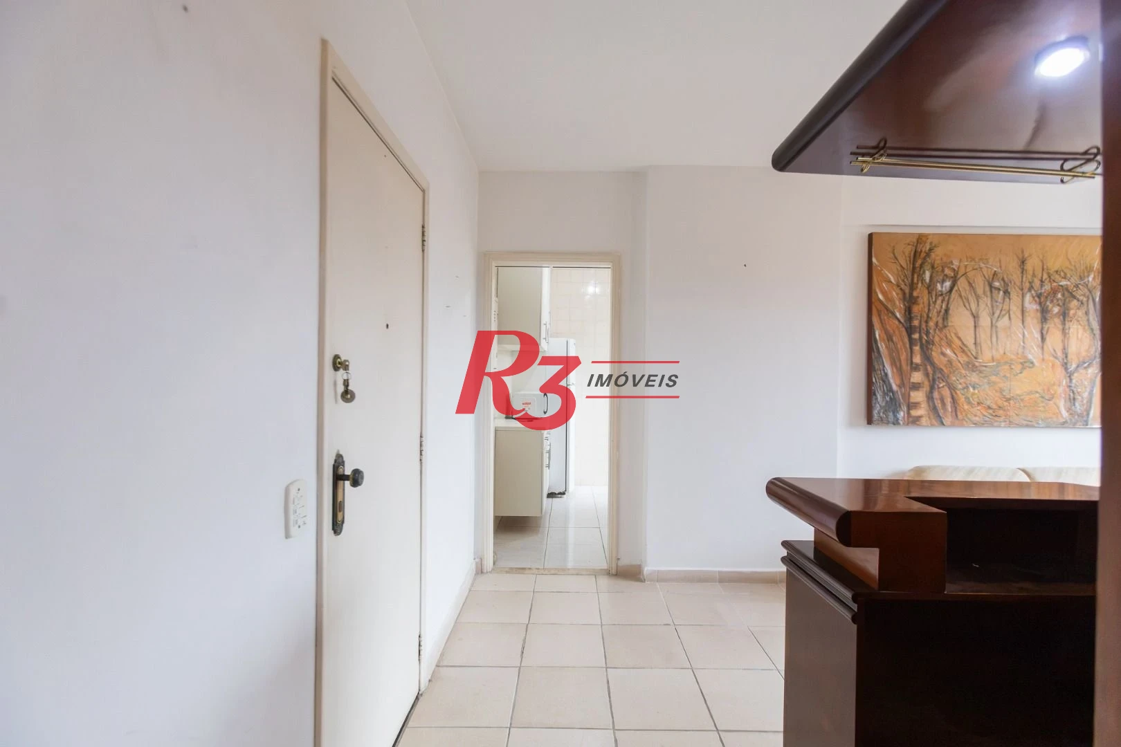 Apartamento com 1 dormitório à venda, 60 m² por R$ 345.000,00 - Gonzaga - Santos/SP