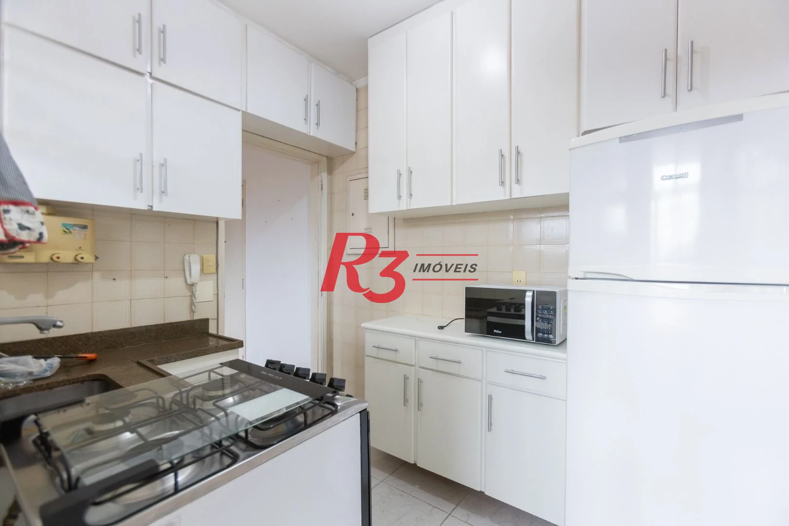 Apartamento com 1 dormitório à venda, 60 m² por R$ 345.000,00 - Gonzaga - Santos/SP