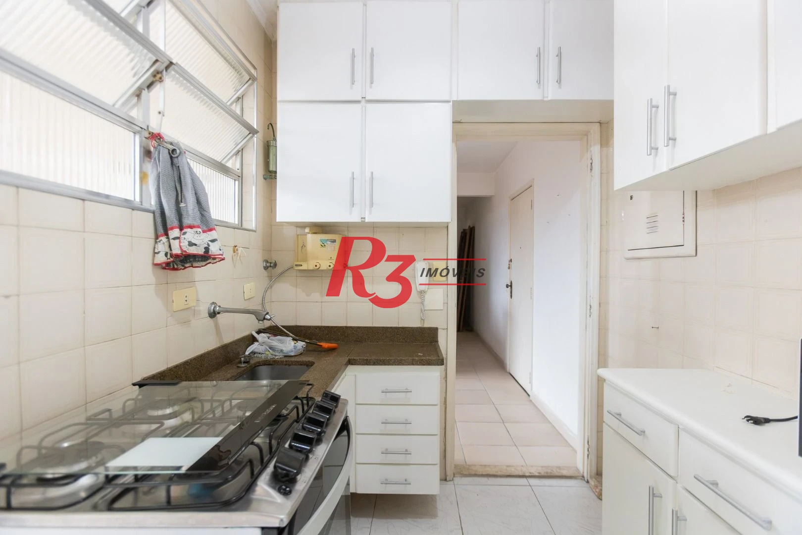 Apartamento com 1 dormitório à venda, 60 m² por R$ 345.000,00 - Gonzaga - Santos/SP