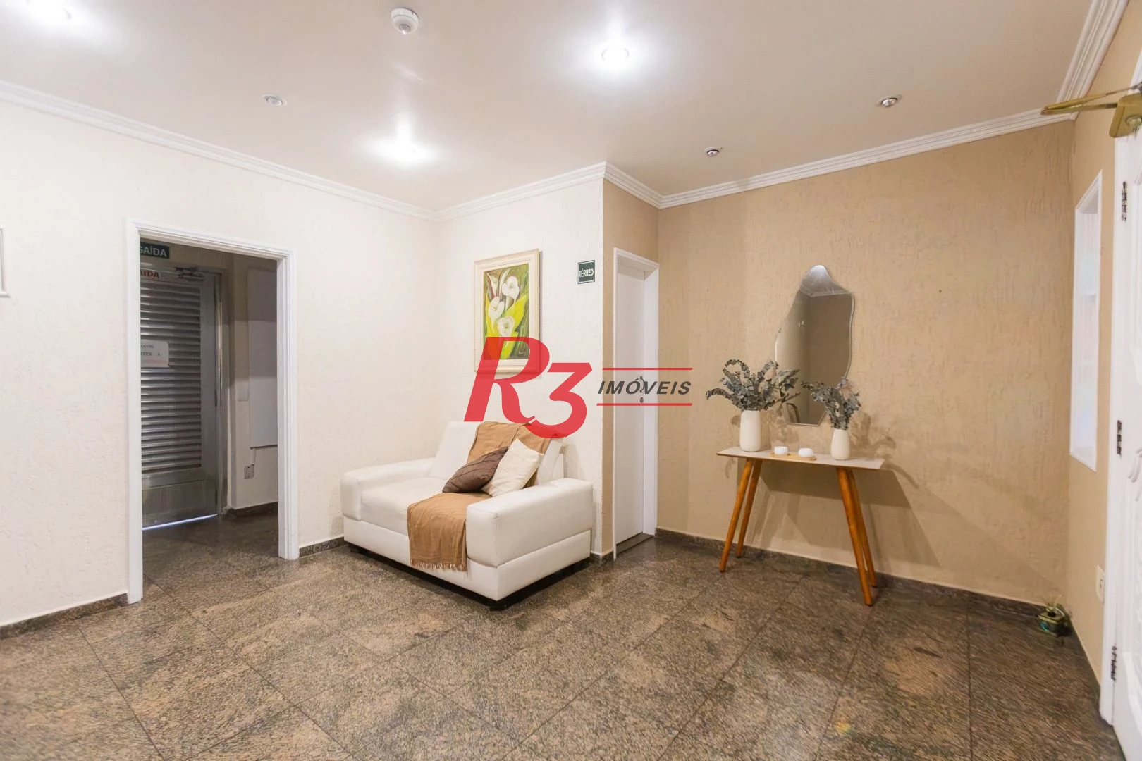 Apartamento com 1 dormitório à venda, 60 m² por R$ 345.000,00 - Gonzaga - Santos/SP