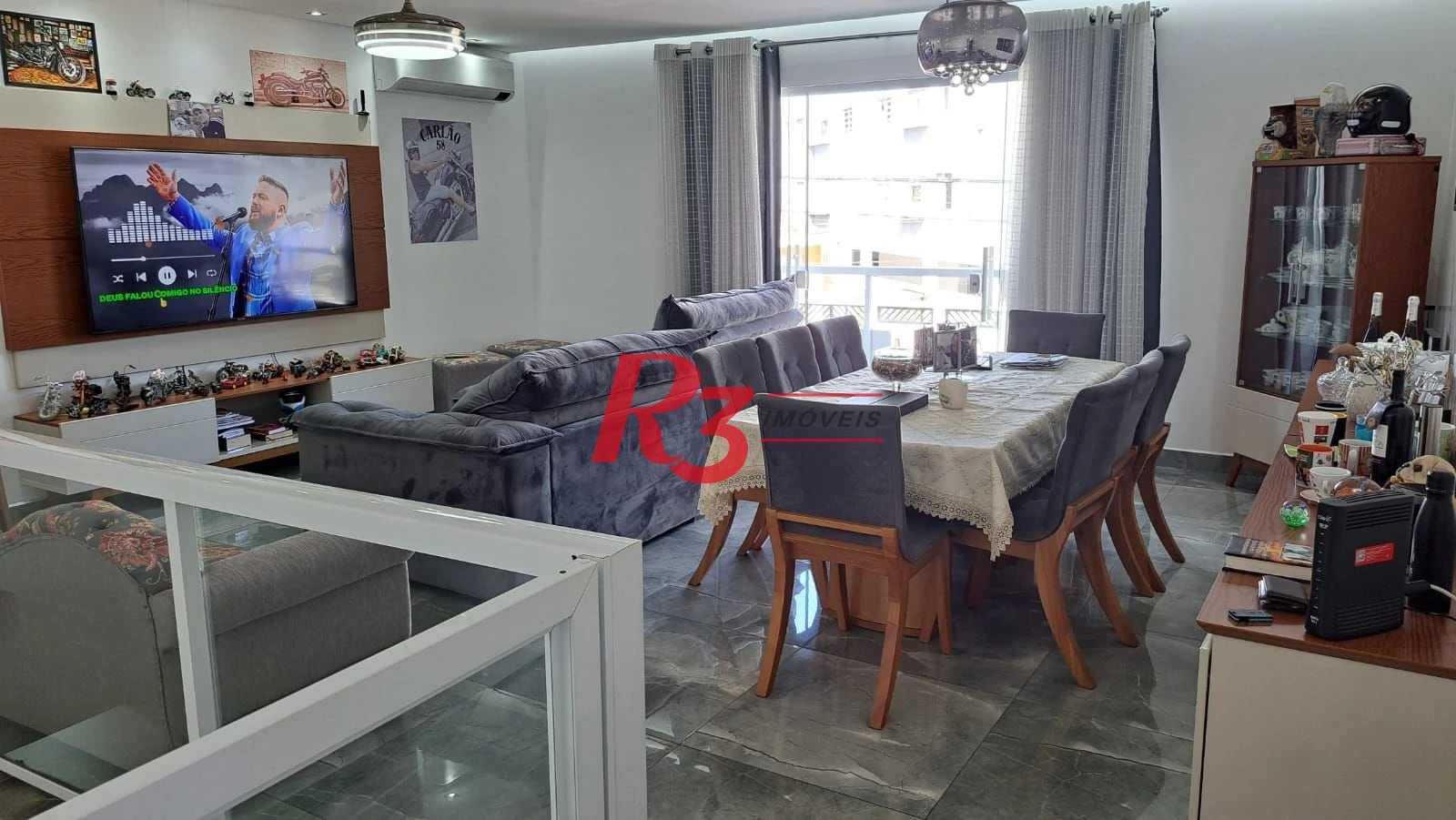 Casa com 3 dormitórios à venda, 147 m² por R$ 1.085.000,00 - Estuário - Santos/SP