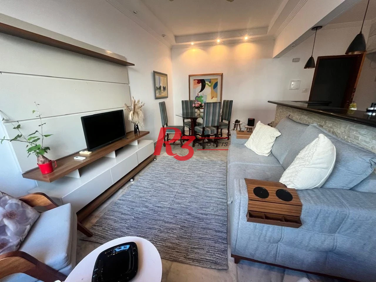 Apartamento com 2 dormitórios para alugar, 81 m² por R$ 4.650,00/mês - José Menino - Santos/SP