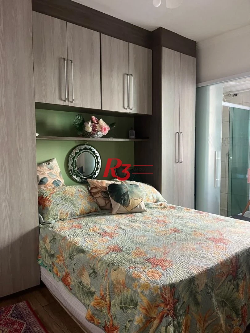 Apartamento com 2 dormitórios para alugar, 81 m² por R$ 4.650,00/mês - José Menino - Santos/SP