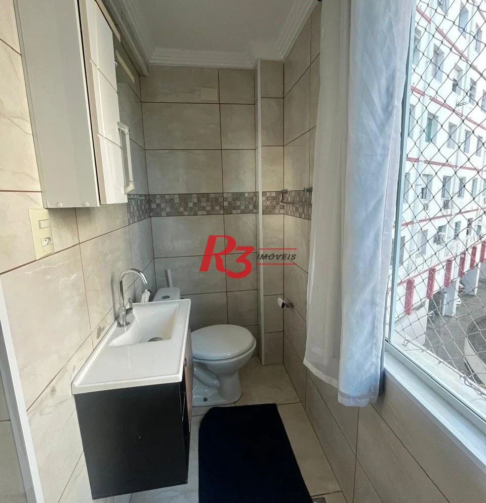 Apartamento com 2 dormitórios para alugar, 81 m² por R$ 4.650,00/mês - José Menino - Santos/SP