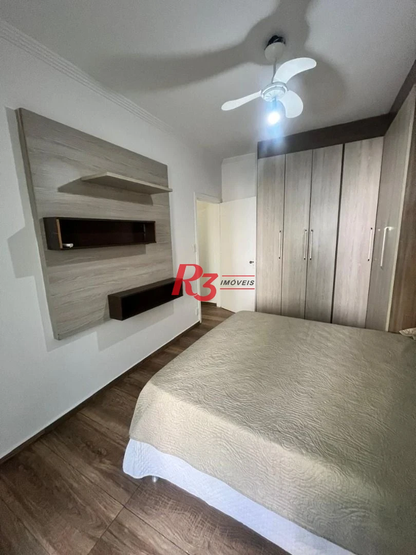 Apartamento com 2 dormitórios para alugar, 81 m² por R$ 4.650,00/mês - José Menino - Santos/SP