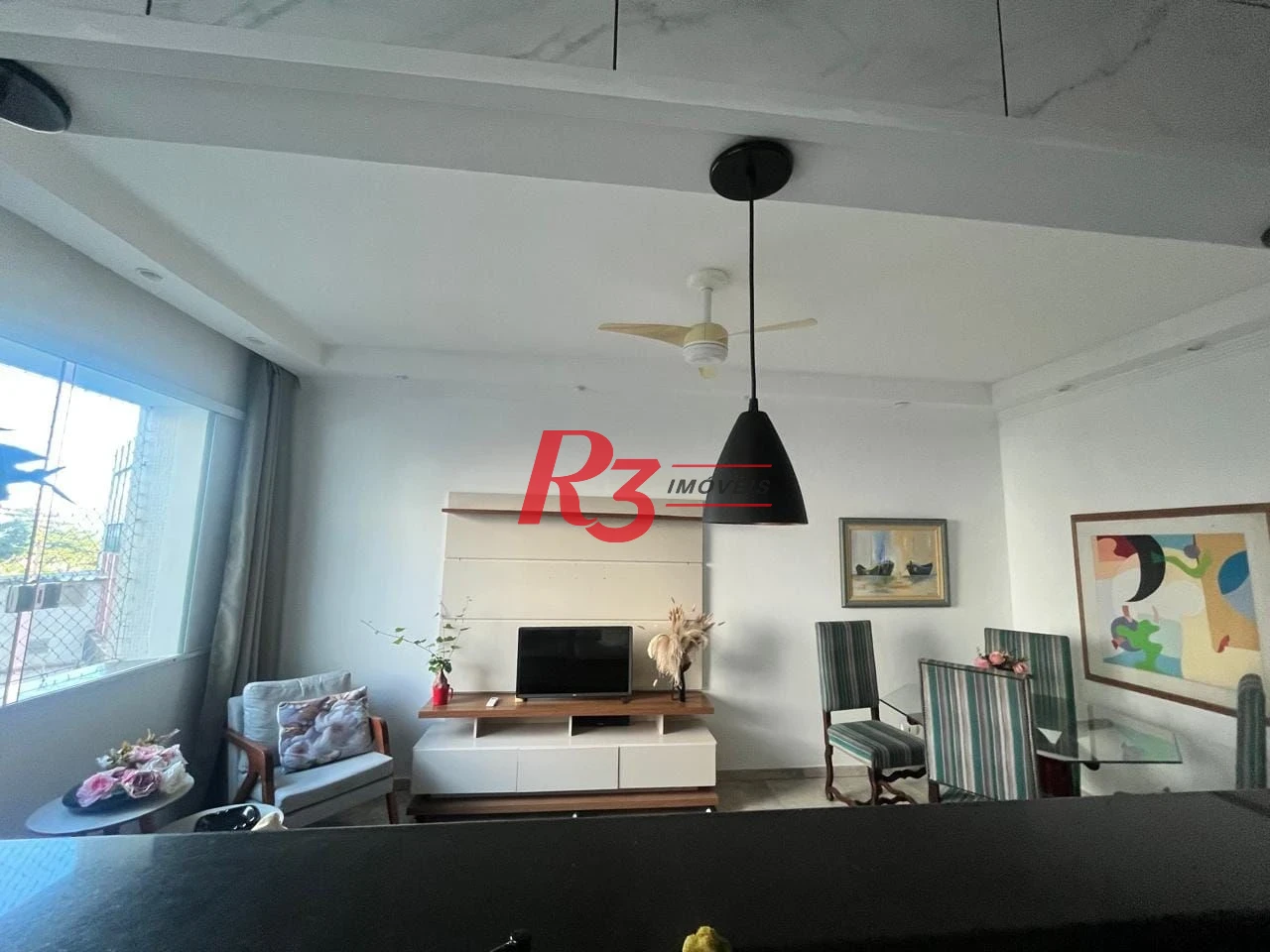 Apartamento com 2 dormitórios para alugar, 81 m² por R$ 4.650,00/mês - José Menino - Santos/SP