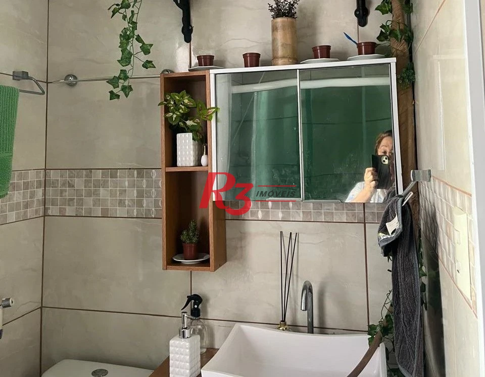 Apartamento com 2 dormitórios para alugar, 81 m² por R$ 4.650,00/mês - José Menino - Santos/SP