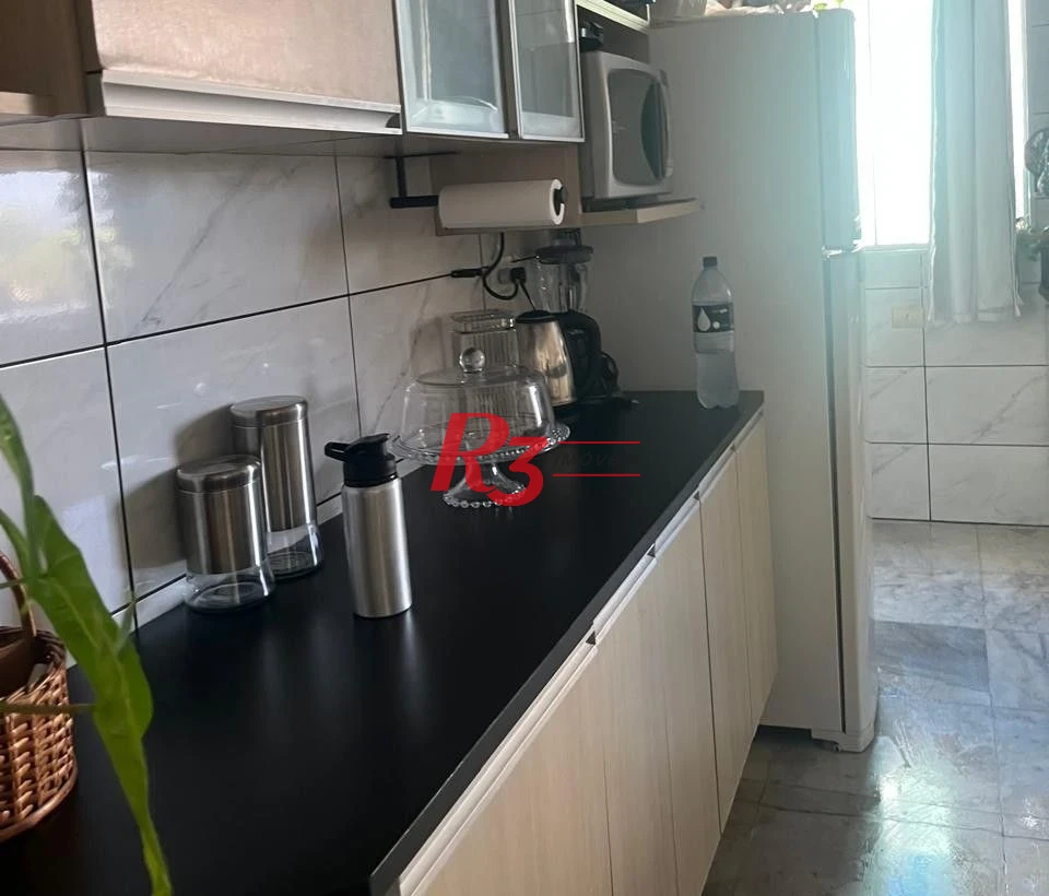 Apartamento com 2 dormitórios para alugar, 81 m² por R$ 4.650,00/mês - José Menino - Santos/SP