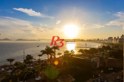 Apartamento com 3 dormitórios à venda, 140 m² por R$ 1.200.000,00 - Ponta da Praia - Santos/SP