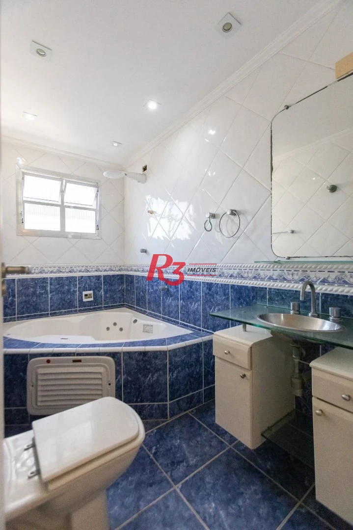 Apartamento com 3 dormitórios à venda, 140 m² por R$ 1.200.000,00 - Ponta da Praia - Santos/SP