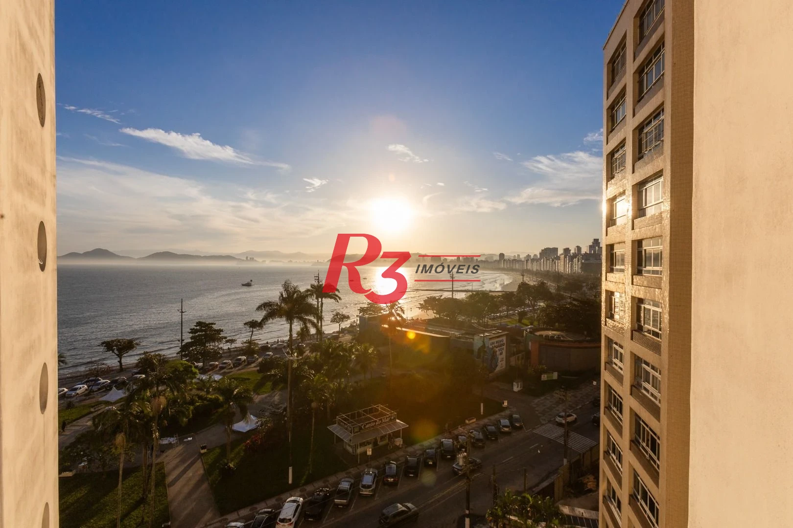 Apartamento com 3 dormitórios à venda, 140 m² por R$ 1.200.000,00 - Ponta da Praia - Santos/SP