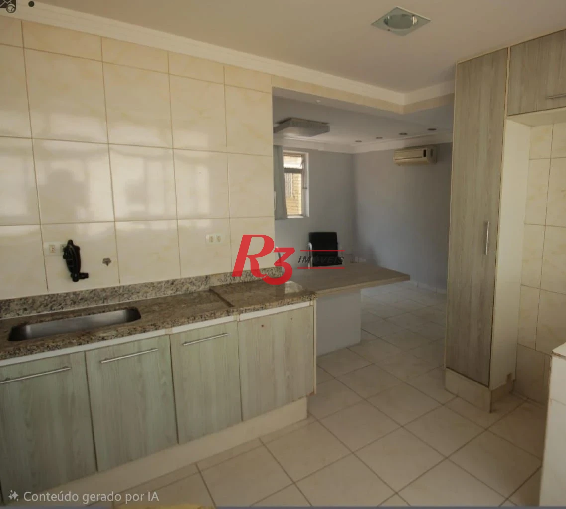 Apartamento com 2 dormitórios para alugar, 60 m² por R$ 3.200,00/mês - Macuco - Santos/SP