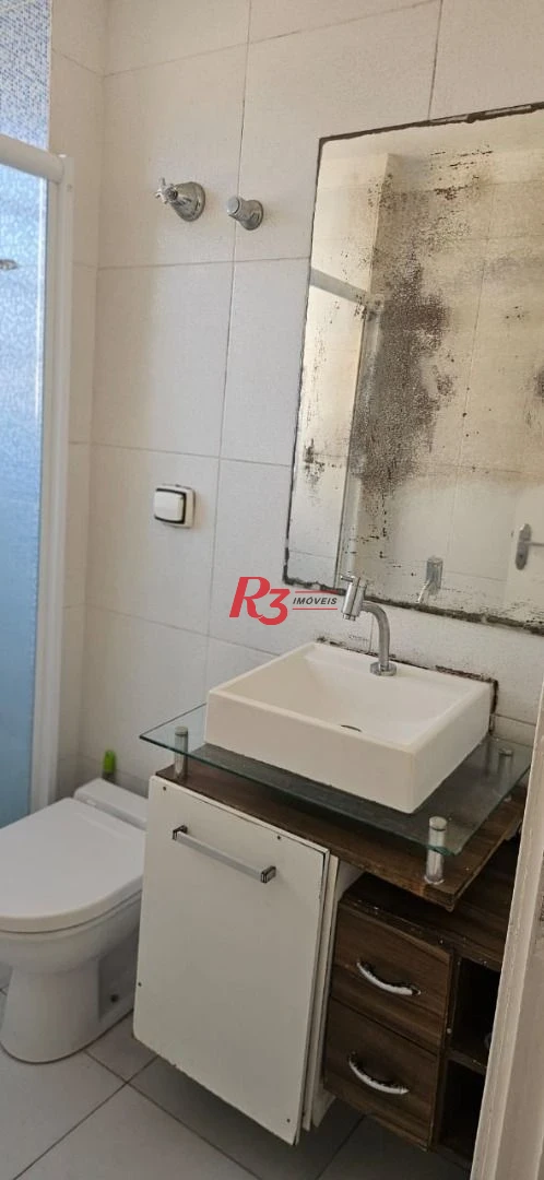 Apartamento com 2 dormitórios para alugar, 60 m² por R$ 4.200,00/mês - Macuco - Santos/SP