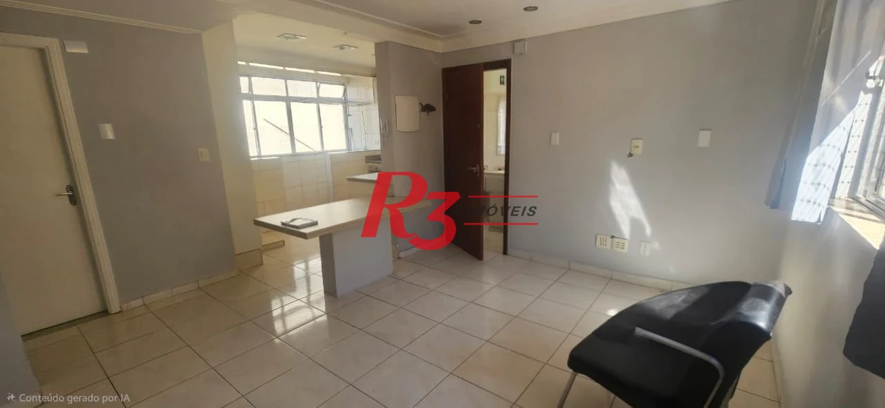 Apartamento com 2 dormitórios para alugar, 60 m² por R$ 4.200,00/mês - Macuco - Santos/SP