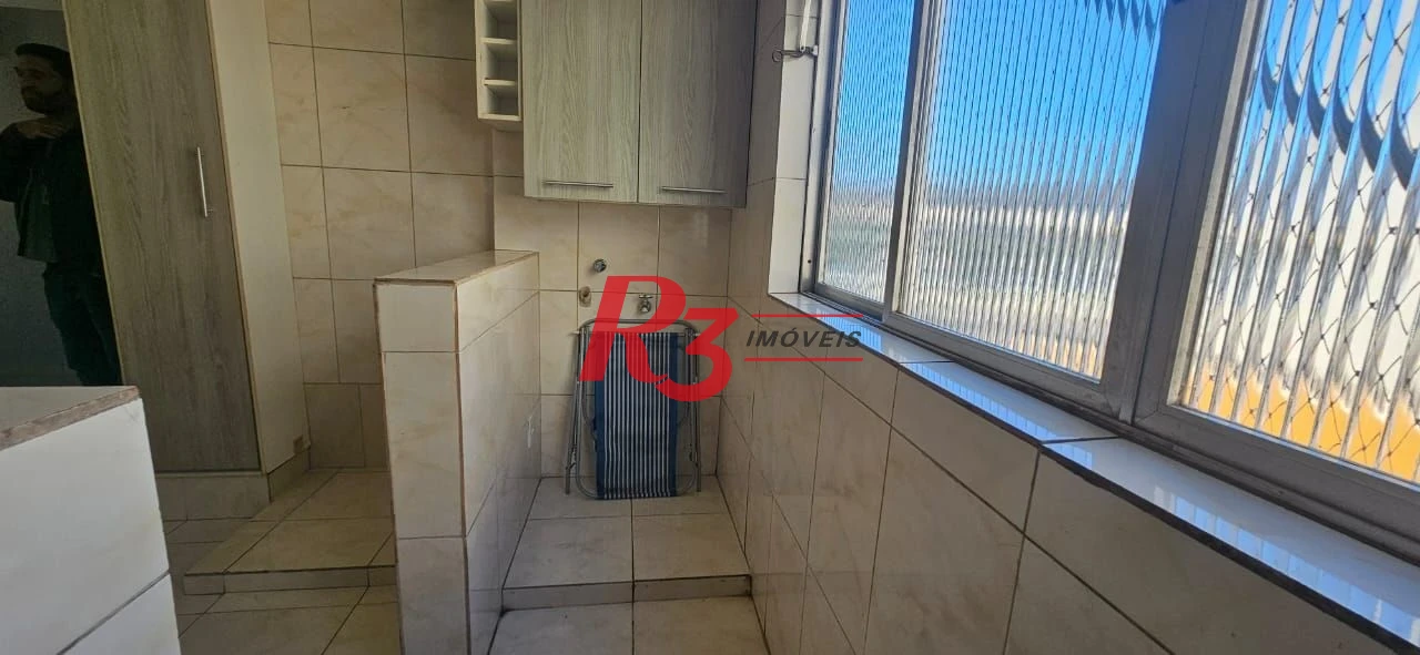 Apartamento com 2 dormitórios para alugar, 60 m² por R$ 4.200,00/mês - Macuco - Santos/SP