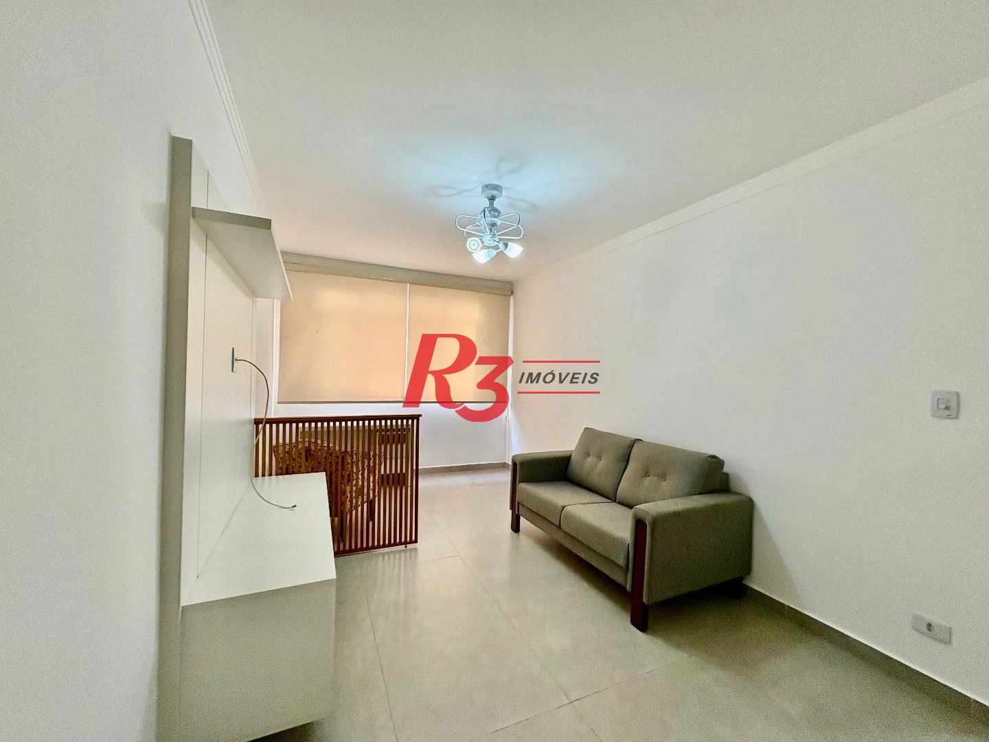 Apartamento com 1 dormitório à venda, 72 m² por R$ 395.000,00 - Ponta da Praia - Santos/SP