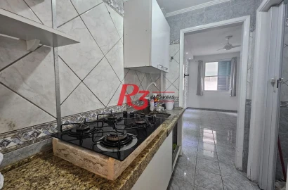 Studio com 1 dormitório à venda, 28 m² por R$ 320.000,00 - José Menino - Santos/SP