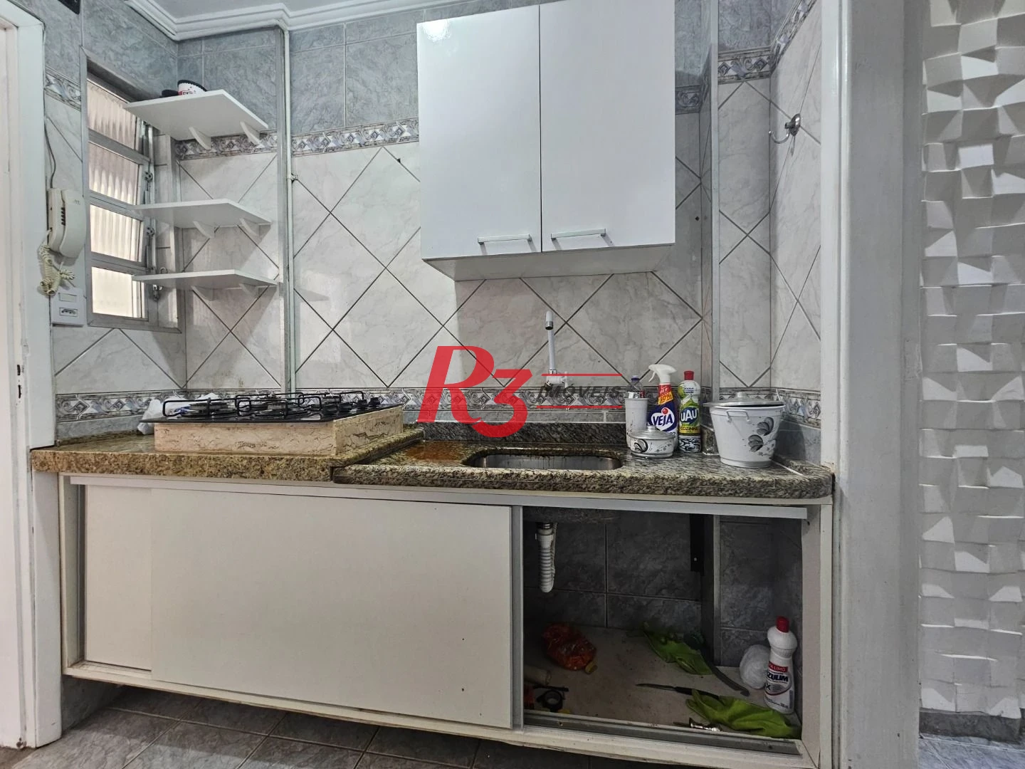 Studio com 1 dormitório à venda, 28 m² por R$ 320.000,00 - José Menino - Santos/SP