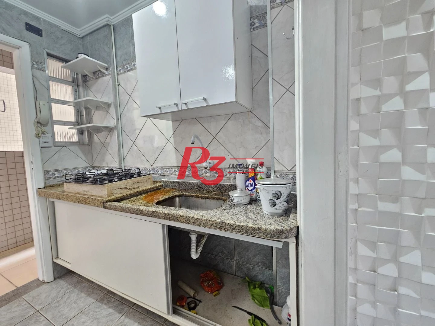 Studio com 1 dormitório à venda, 28 m² por R$ 320.000,00 - José Menino - Santos/SP