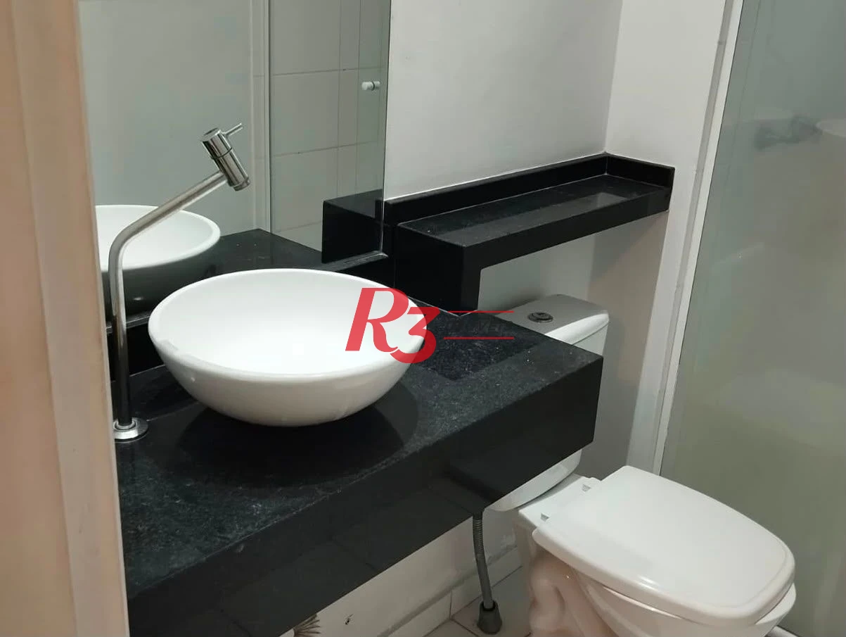 Apartamento com 1 dormitório, 50 m² - venda por R$ 430.000,00 ou aluguel por R$ 3.930,00/mês - Vila Matias - Santos/SP