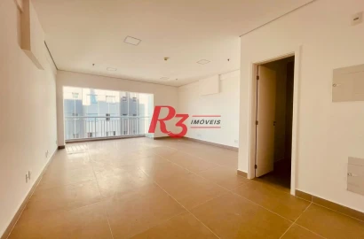 Sala para alugar, 42 m² por R$ 3.299,00/mês - Vila Matias - Santos/SP