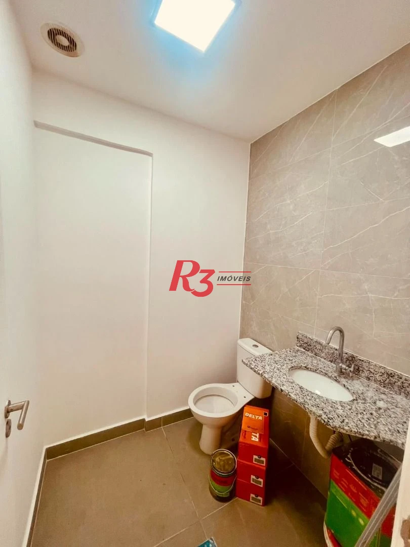 Sala para alugar, 42 m² por R$ 3.299,00/mês - Vila Matias - Santos/SP