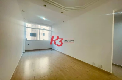 Apartamento com 2 dormitórios à venda, 75 m² por R$ 695.000,00 - Gonzaga - Santos/SP