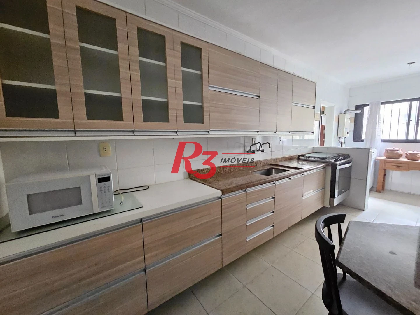 Apartamento com 2 dormitórios para alugar, 150 m² por R$ 6.100,00/mês - José Menino - Santos/SP