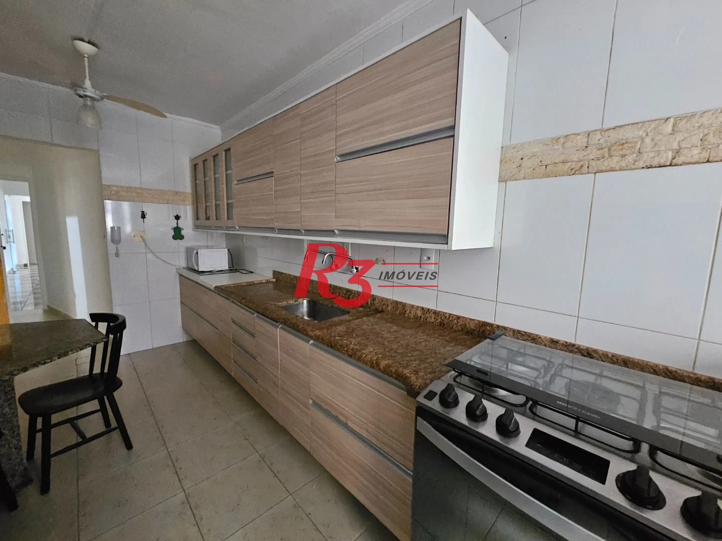 Apartamento com 2 dormitórios para alugar, 150 m² por R$ 6.100,00/mês - José Menino - Santos/SP