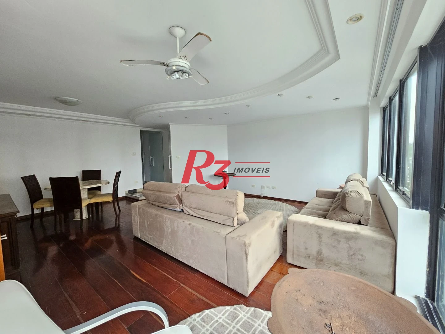 Apartamento com 2 dormitórios para alugar, 150 m² por R$ 6.100,00/mês - José Menino - Santos/SP