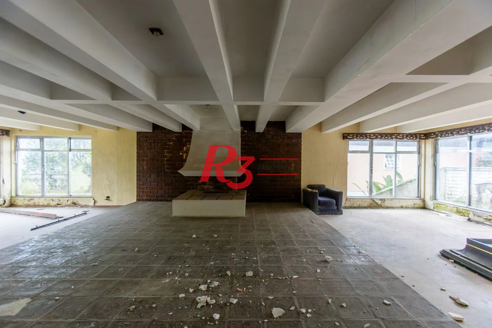 Casa com 4 dormitórios à venda, 516 m² por R$ 6.400.000,00 - Marapé - Santos/SP
