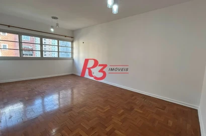 Apartamento com 3 dormitórios à venda, 145 m² por R$ 790.000,00 - Boqueirão - Santos/SP