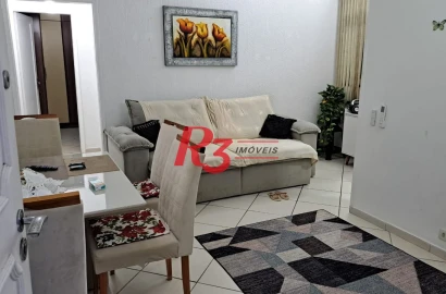 Apartamento amplo de 1 dormitório no Embaré