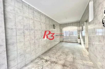 Casa com 3 dormitórios à venda, 155 m² por R$ 1.100.000,00 - Campo Grande - Santos/SP