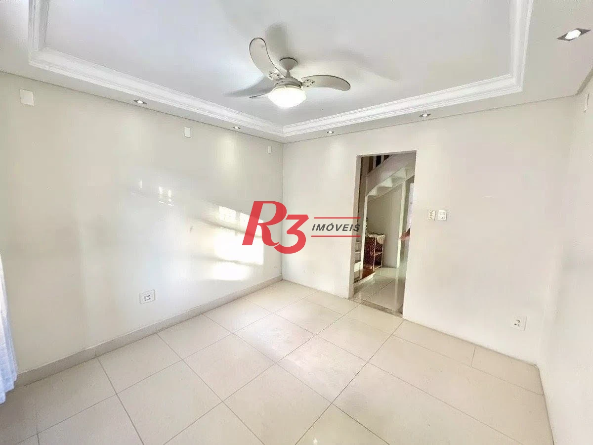 Casa com 3 dormitórios à venda, 155 m² por R$ 1.100.000,00 - Campo Grande - Santos/SP